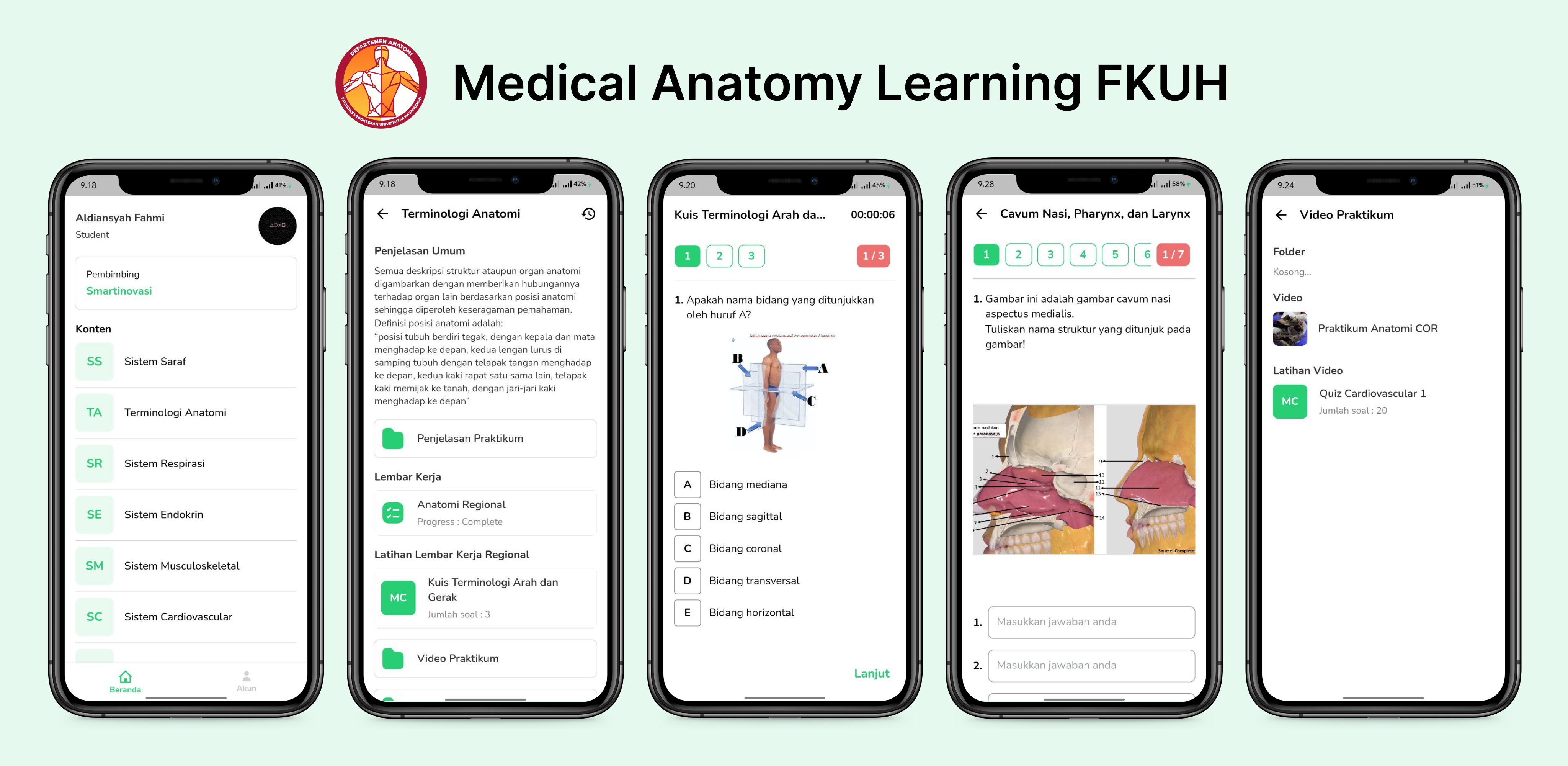 Med Anatomy Learning FKUH